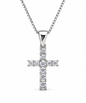SILVER CRUZ NECKLACE