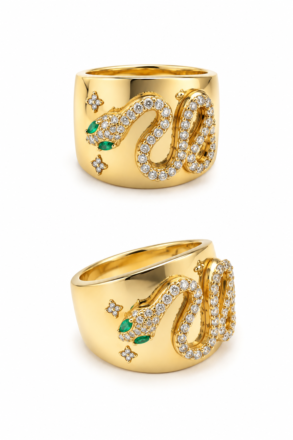MODERN SERPENT RING