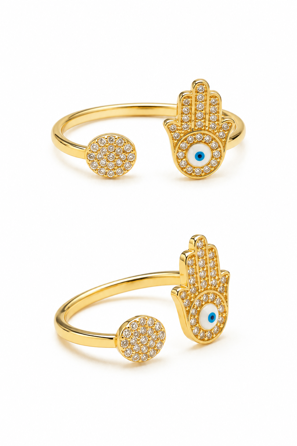 HAMSA HAND RING