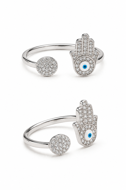 HAMSA HAND RING