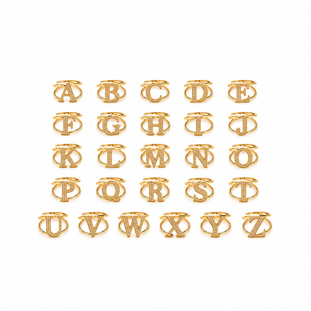 MODERN INITIAL RING