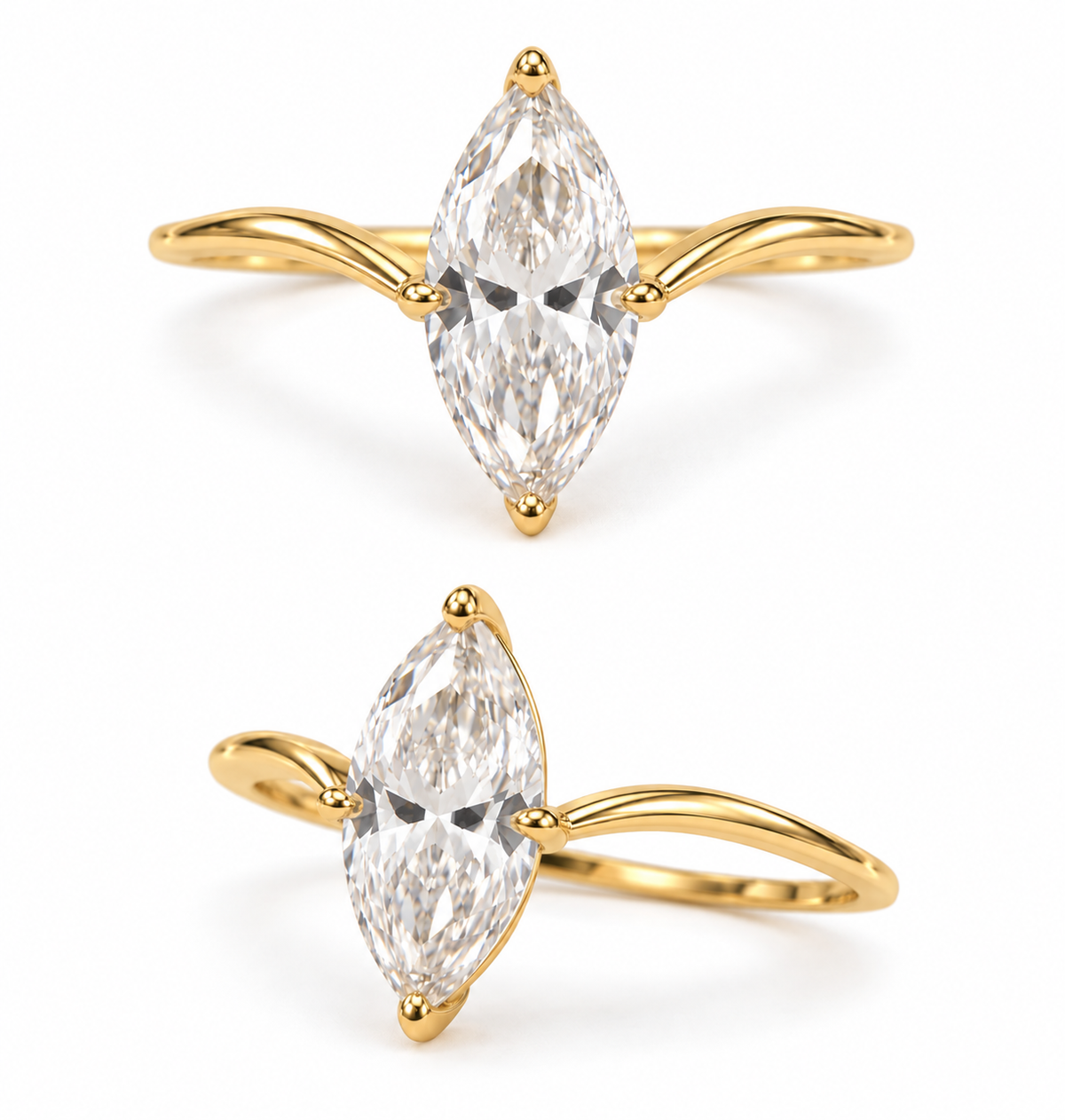 CIELITO MARQUISE RING