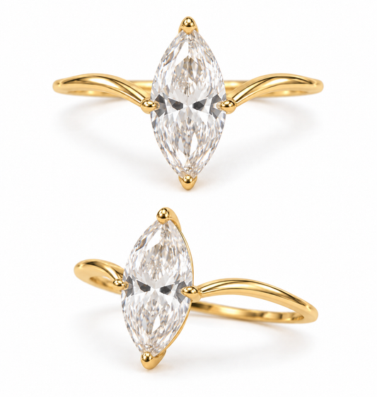 CIELITO MARQUISE RING