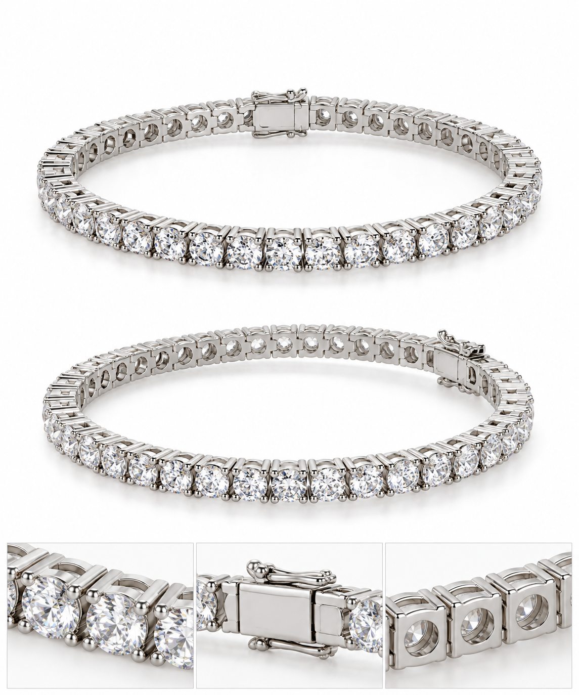 GALORE CRYSTAL TENNIS BRACELET