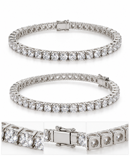 GALORE CRYSTAL TENNIS BRACELET
