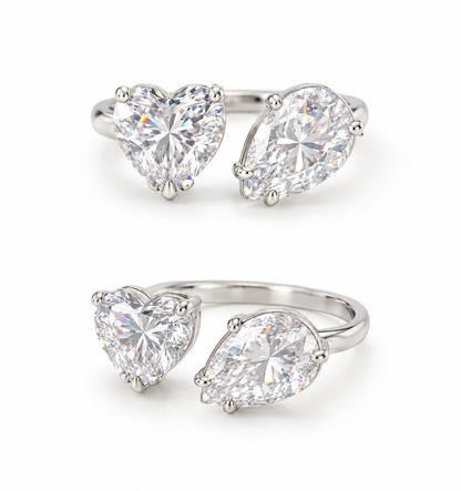 ICY CIELITO HEART RING
