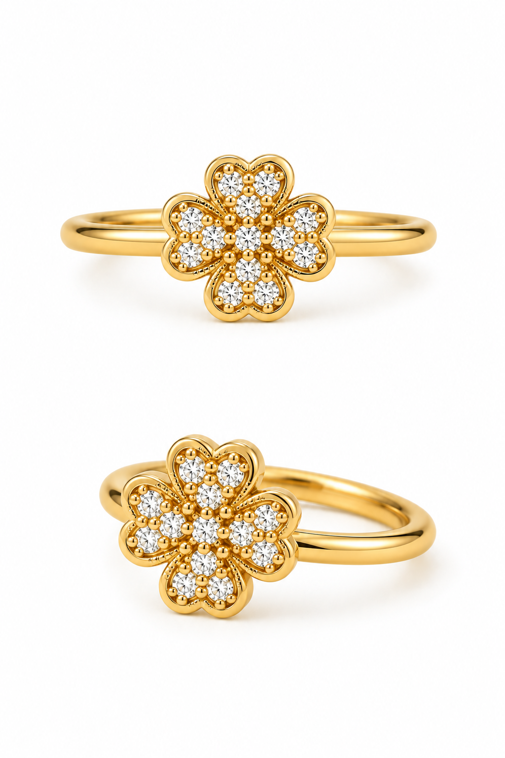 LUCKY CROSS RING