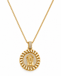 ICY JESUS MEDALLION NECKLACE