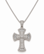 ICY VALENCIA CROSS NECKLACE