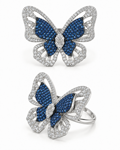 ICY MEL BUTTERFLY RING