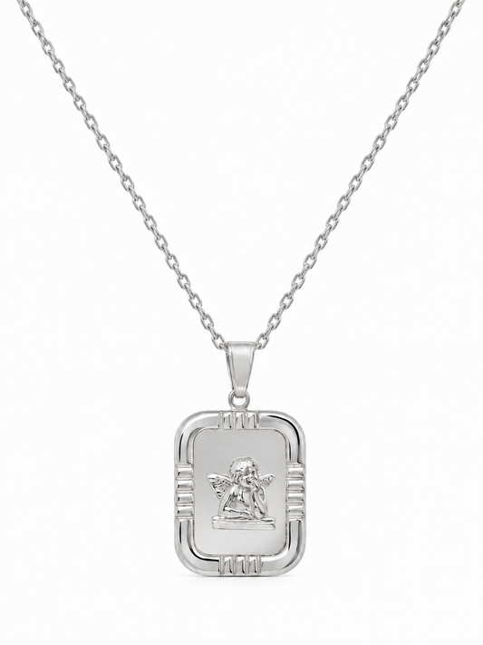 ANGEL MEDALLION NECKLACE