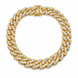 ICY CUBAN LINK ANKLET
