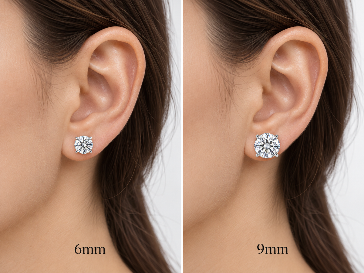 ANASTASIA DIAMOND STUDS