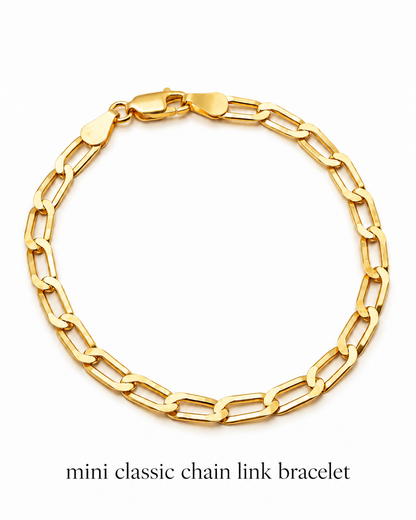 CLASSIC CHAIN LINK BRACELET