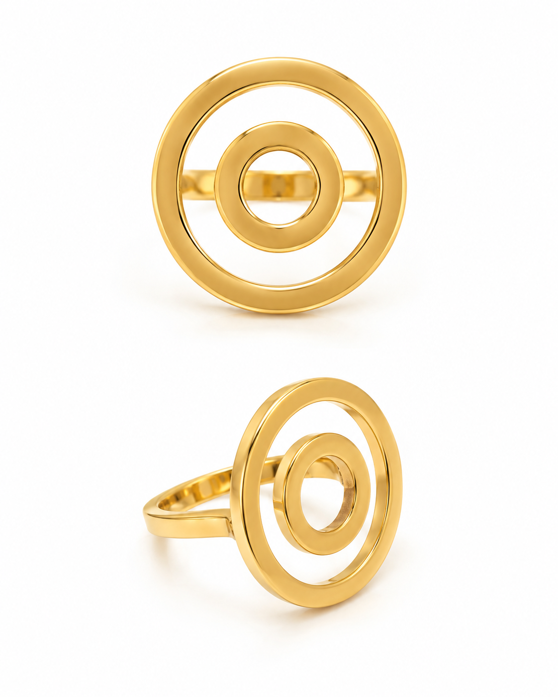 GOLD CIRCLE RING