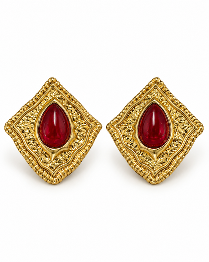 RUBY DANICA EARRINGS