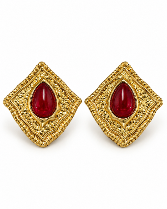 RUBY DANICA EARRINGS