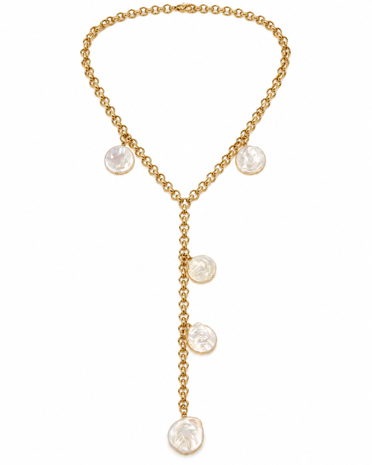 DRIPPING PEARLS II NECKLACE