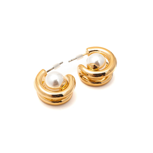 RILEY PEARL EARRINGS