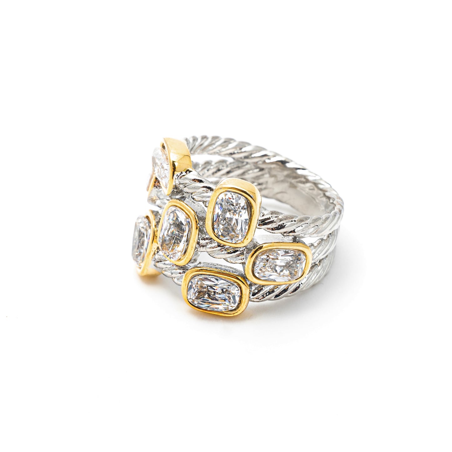 PETRA TWO TONE RING