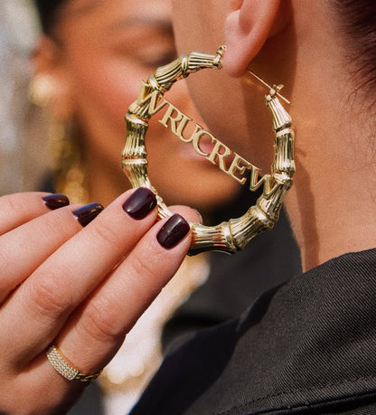 THE WRUCREW BAMBOO HOOPS