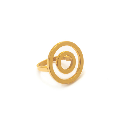 GOLD CIRCLE RING