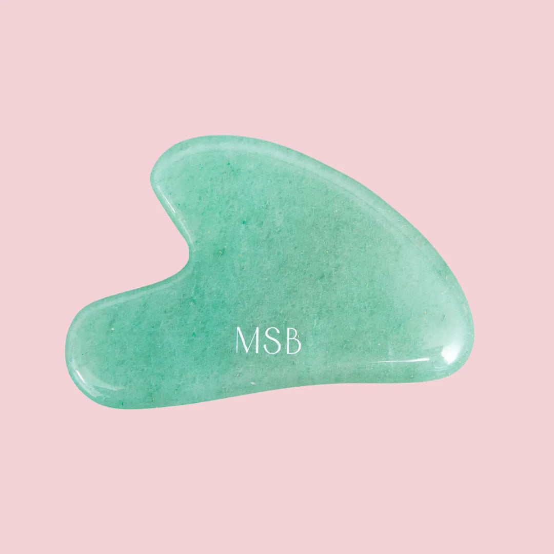 JADE HEART GUA SHA