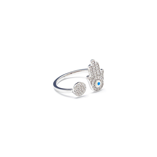 HAMSA HAND RING