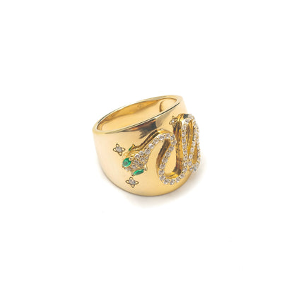 MODERN SERPENT RING