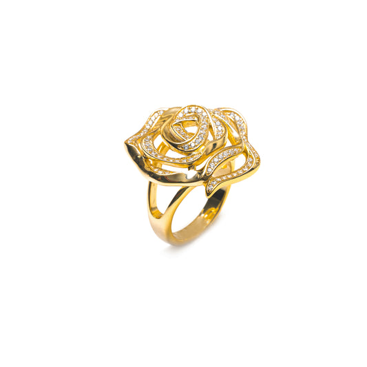 ICY ROSE RING