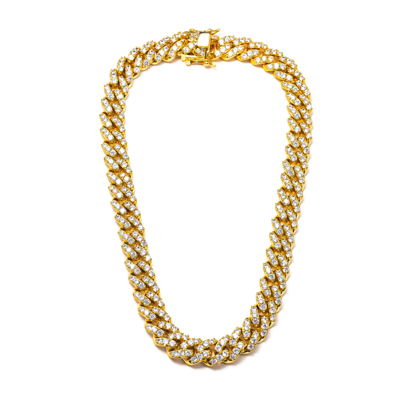 CLASSIC ICY CUBAN LINK NECKLACE
