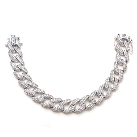 ICY CUBAN LINK BRACELET