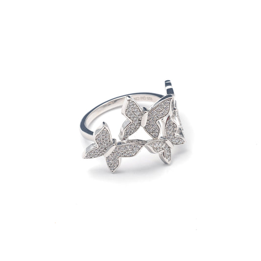ICY BUTTERFLY RING