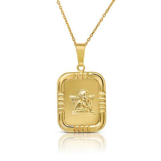 ANGEL MEDALLION NECKLACE