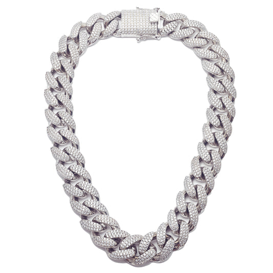 ICY CUBAN LINK NECKLACE