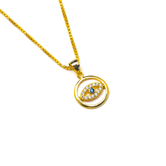 KBL MINI EVIL EYE NECKLACE