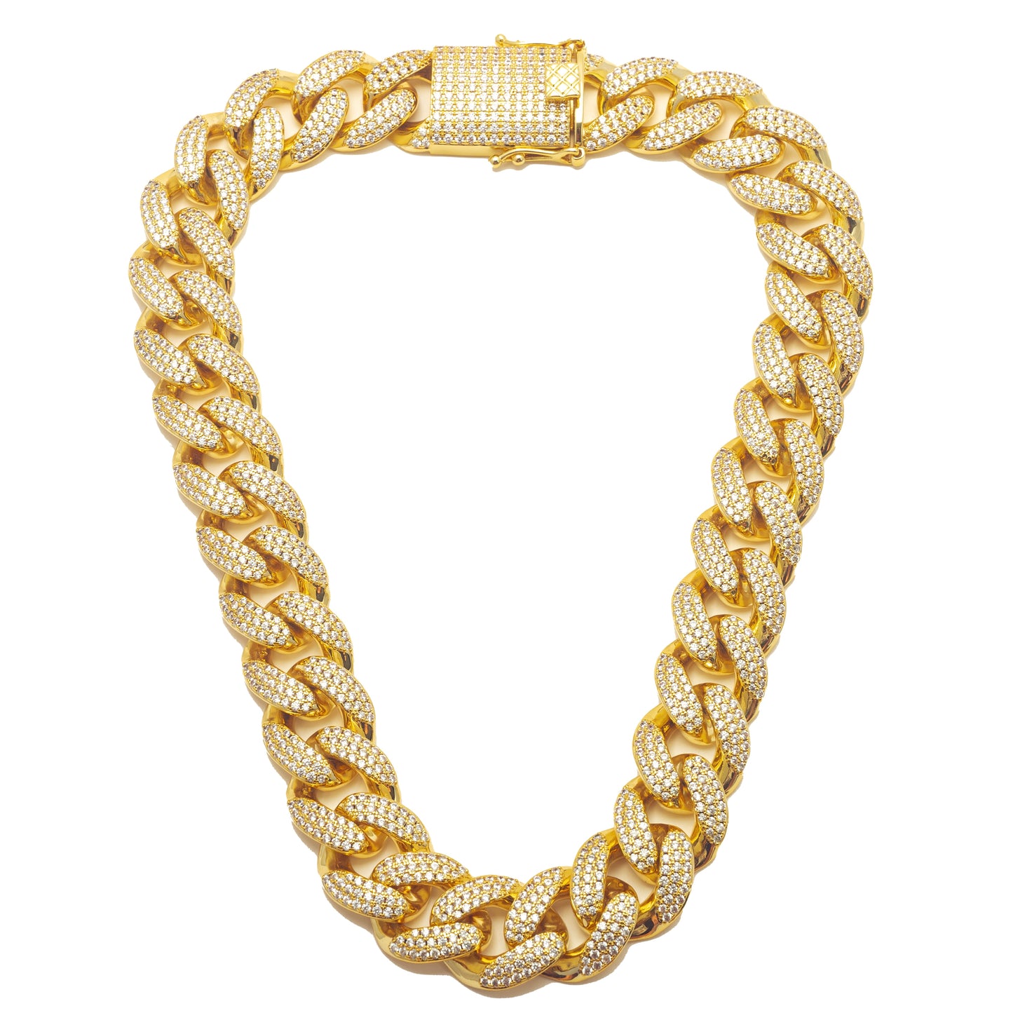 ICY CUBAN LINK NECKLACE