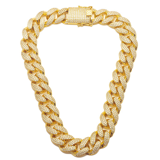 ICY CUBAN LINK NECKLACE