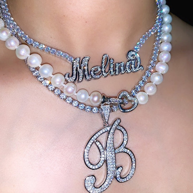 ICY GIRL INITIAL 2.0 NECKLACE