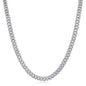 DAINTY ICY CUBAN LINK NECKLACE