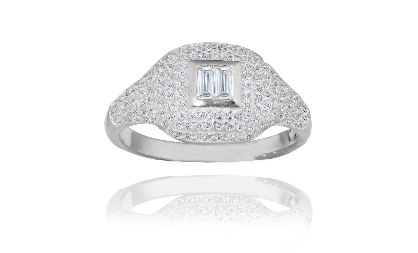 ICY SIGNET II RING