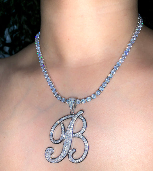 ICY GIRL INITIAL 2.0 NECKLACE