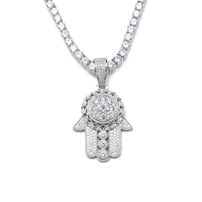 PROTECT ME HAMSA NECKLACE