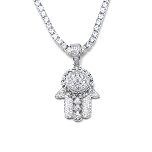 PROTECT ME HAMSA NECKLACE