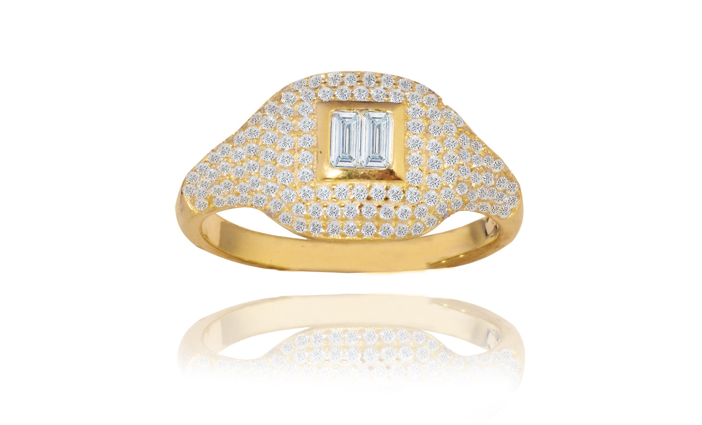 ICY SIGNET II RING