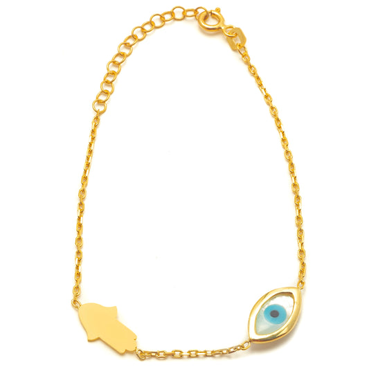 EVIL EYE HAMSA BRACELET