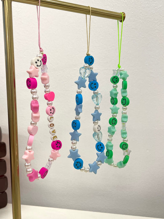 SMILEY PHONE STRAPS