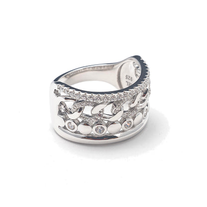 NEW CUBAN LINK RING