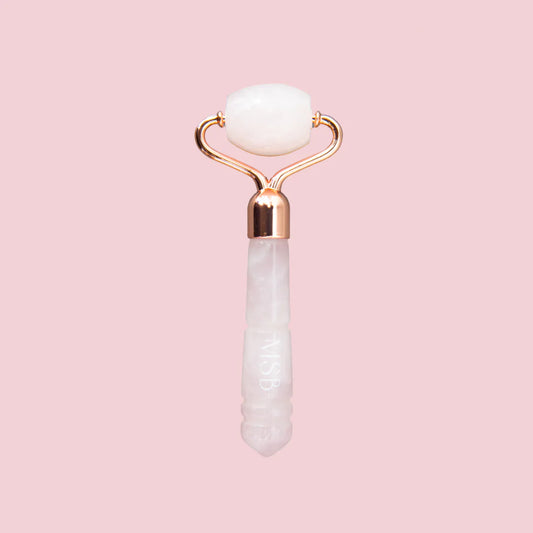 MINI ROSE QUARTZ EYE ROLLER