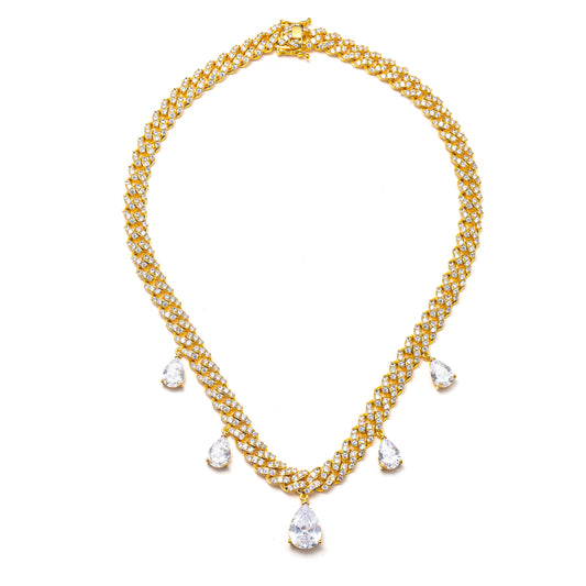 ANGELINA CUBAN LINK NECKLACE